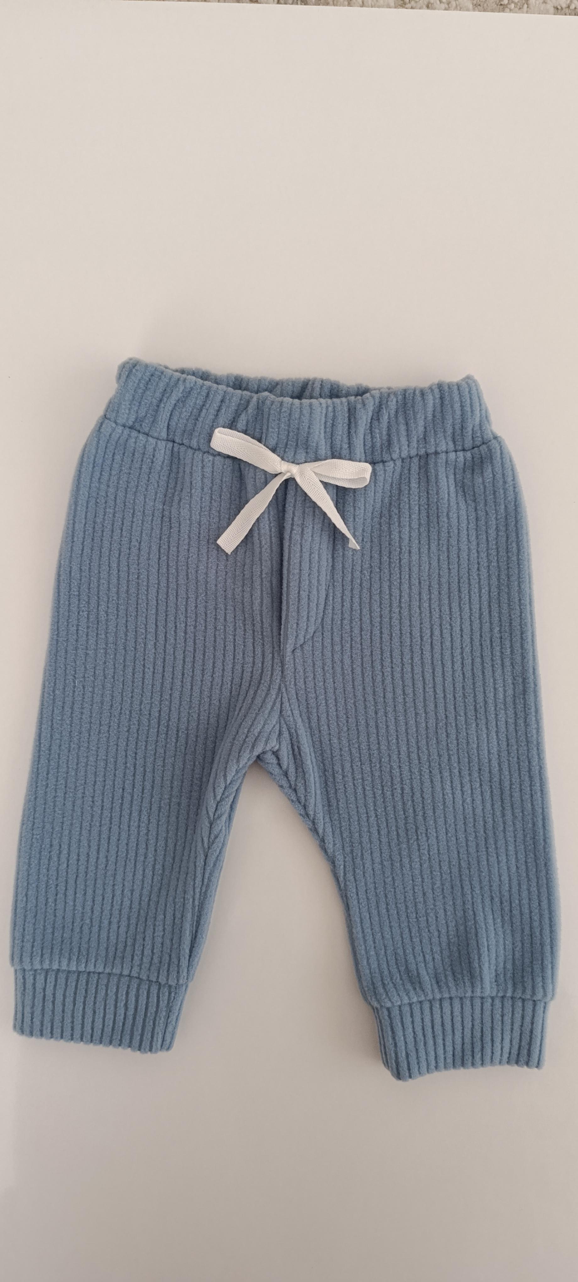 Unisex Bebek Mavi Polar Takım