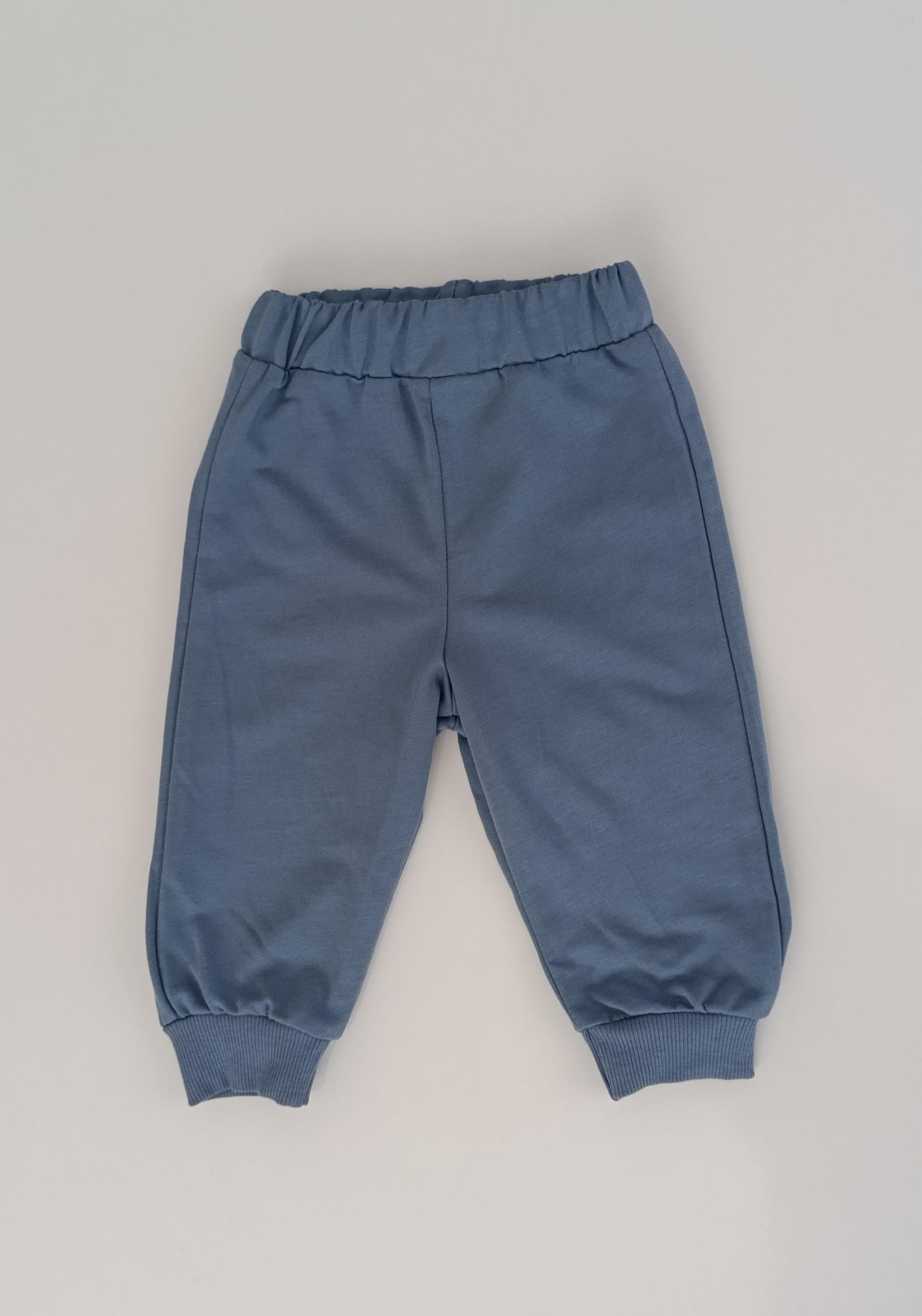 Smile Desenli %100 Pamuk Erkek Çocuk Takımı – Uzun Kollu Sweatshirt & Pantolon